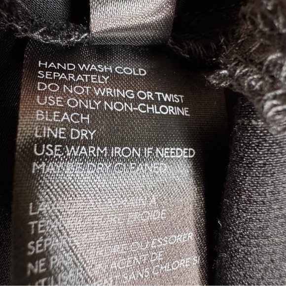 ANTHROPOLOGIE Elyse Bias Slip Dress - Black - Sz XS - Picture 9 of 11